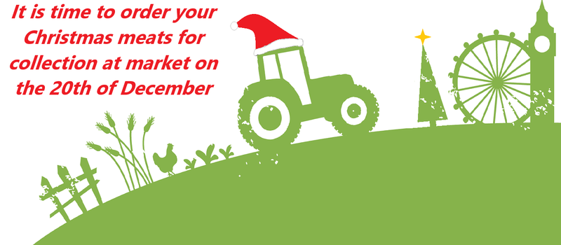 Christmas meat orders Saturdays pic